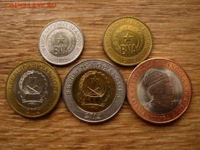 Ангола набор из 5 монет до 22.05.20 в 22.00 М - IMG_6305.JPG