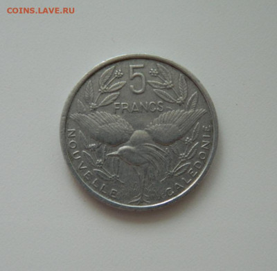 Новая Каледония 5 франков 1952 г. (Фауна). до 25.05.20 - DSCN0011.JPG