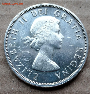 Канада 1 доллар 1962 до 22-00 22.05 - IMAG6922_2