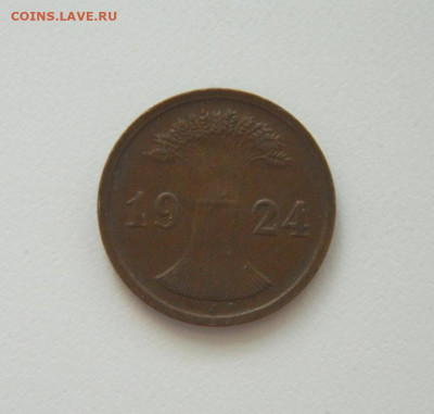 Германия 2 рейхспфеннига 1924 г. "J". до  28.05.20 - DSCN0039.JPG