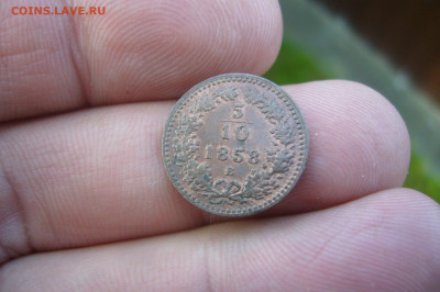 10 крейцера 1858 - 25-05-20 - 23-10 мск - P2250294.JPG