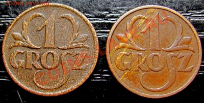 C42 Польша 1 грош 1939 до 09.09 в 22°° - 1 grosh 2 pcs_1