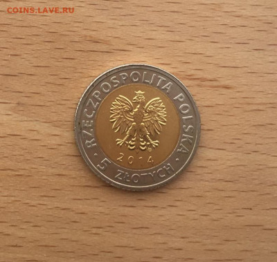 биметалл Польша 5 злотых 2014 25 лет независимости UNC - bimetall_polsha_5_zlotykh_2014_25_let_nezavisimosti_unc (1)