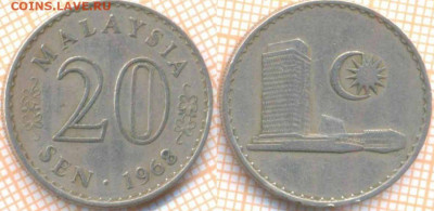 Малайзия 20 сен 1968 г., до 29.05.2020 г. 22.00 по Москве - Малайзия 20 сен 1968 965