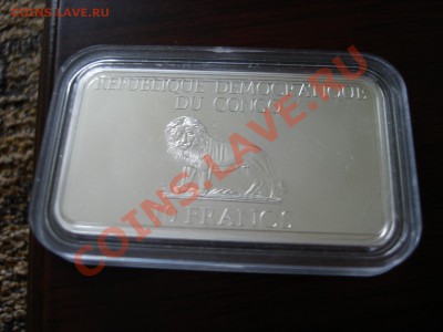 Конго 10 франков 2001, "Жизнь в розе", 1oz, пруф - DSC03517.JPG
