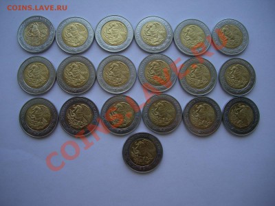 Мексика наб. 200л. Независимости и 100л. Революции, 5 песо - CIMG0105.JPG