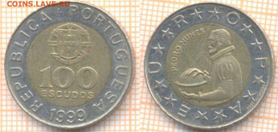 Португалия 100 эскудо 1999 г., до 30.05.2020 г. 22.00 по Мос - Португалия 100 эскудо 1999 981