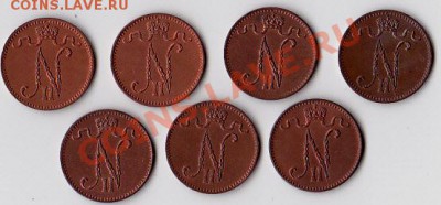Русская Финляндия 1 пенни 1909-1916.Семь монет до 9.09.23-00 - IMG_0001