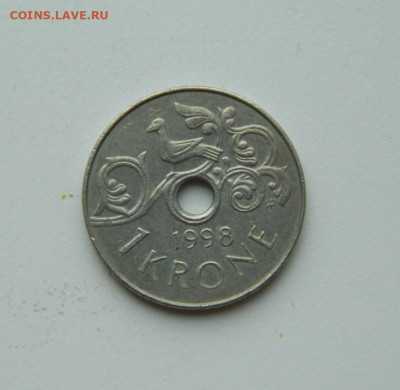 Норвегия 1 крона 1998 г. до 28.05.20 - DSCN9968.JPG