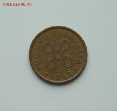 Финляндия 5 пенни 1963 г. до 28.05.20 - DSCN9988.JPG