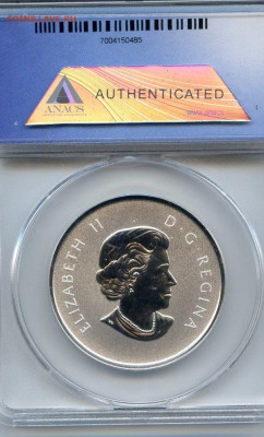 Канада.2011.10 долларов.Кленовый лист.SP 70 PCGS 24.05в22.00 - 649025484