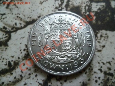 Британия Крона 1937 серебро - P1010682.JPG