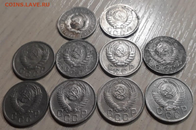 10 коп. 1931-1957 (10шт) до  2.06.2020 в 22.00 - 4PcG--4QE-Y