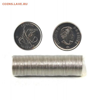 Канада.2017. 10 центов.Конфедерация UNC*10 монет.31.05в22.00 - 1131202648
