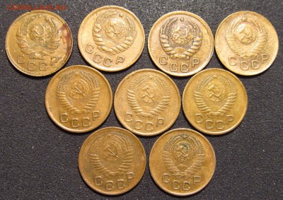 Дореформа, погодовка 1 коп 1936,38,40,49, 53 - 57 гг, 9 шт. - IMG_7726.JPG