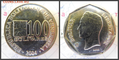 Венесуэла 100 боливаров, 2004 - 25