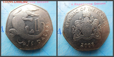 Гамбия 1 даласи, 2008 - 40