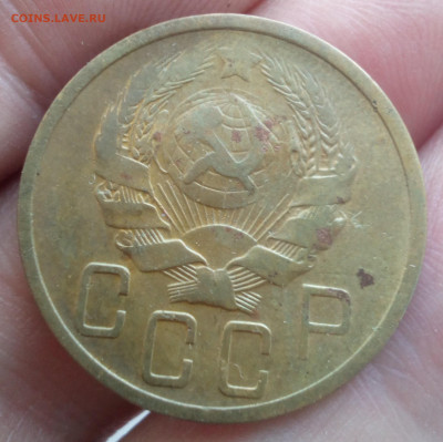 5 копеек 1935г.н шт.3Б,Ф-31 (?) на оценку - 44