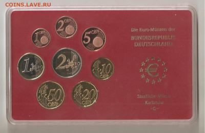 Германия набор Евро 2002 г. двор G - Image (3)