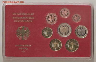 Германия набор Евро 2002 г. двор G - Image (4)