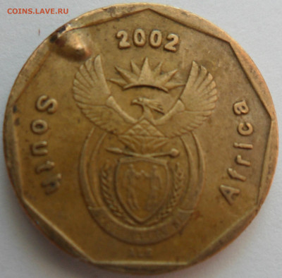 Пакистан 1 руп 1987 и ЮАР 20 ц 2002 - опознание и оценка. - ЮАР 20 2002 1