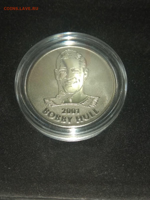 Канада. Жетон. Все звёзды Хоккея NHL 2001. PROOF 31.05в22.00 - 1063742210