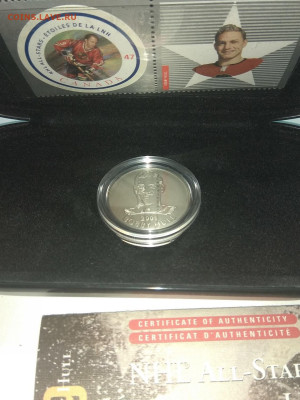 Канада. Жетон. Все звёзды Хоккея NHL 2001. PROOF 31.05в22.00 - 1063742205