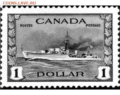 Монеты с Корабликами - Corvette_Stamp