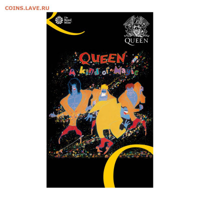 Великобритания 5 фунтов 2020 Queen Легенды Музыки - IMG_9441.JPG