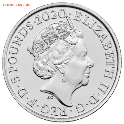 Великобритания 5 фунтов 2020 Queen Легенды Музыки - IMG_9436.JPG