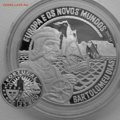 Монеты с Корабликами - 25.1993 Bartolomeu Dias