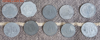 10 нотгельдов Германия - ger1