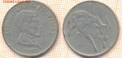 Филиппины 1 писо 1990 г., до 07.06.2020 г. 22.00 по Москве - Филиппины 1 писо 1990 1016