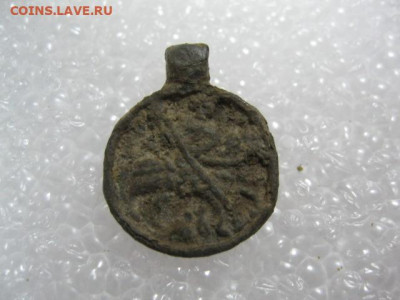 Георгий или Егорий на коне. Иконка-ладанка. Атрибуция-оценка - IMG_5065.JPG