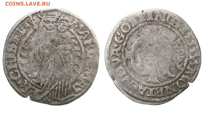 Германия. Гёттинген. 1 мариенгрошен 1553 г. 5.06.20 21-00+ - 246053