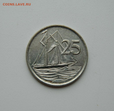 Каймановы острова 25 центов 1996 г. (Парусник) до 04.06.20 - DSCN0032.JPG