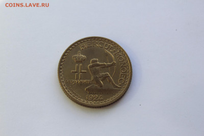 Монако 2 франка 1924 Геркулес до 04.06 - IMG_0281.JPG