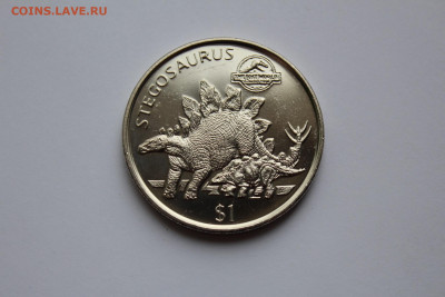 Либерия 1 доллар 1997 Стегозавр до 04.06 - IMG_0524.JPG