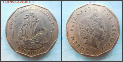 Восточные Карибы 1 доллар, 2002 - 23
