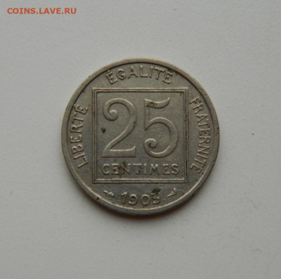 Франция 25 сантимов 1903 г. до 04.06.20 - DSCN0007.JPG