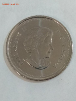 Канада.2015.25 центов.50 лет флагу Канады.UNC*5шт 07.06в22.0 - 816911966