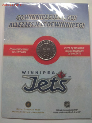 Канада.2011.50 цент.Команды НХЛ. Виннипег Джетс. 07.06в22.00 - 1074491970