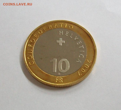 Биметалл Швейцария 10 франков 2007 Горный козел фауна - bimetall_shvejcarija_10_frankov_2007_gornyj_kozel_fauna (1)