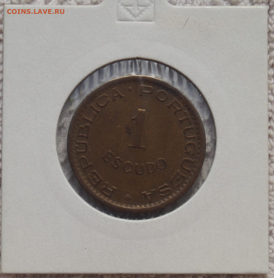 Португальская Ангола 1 Эскудо 1963 до 08.06.20 в 22:00 - Эскудо_1.JPG