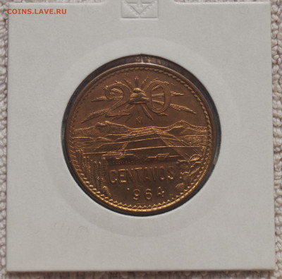 Мексика 20 Сентавос 1964 до 08.06.20 в 22:00 - 20Сентавос_2.JPG