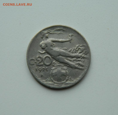 Италия 20 чентезимо 1921 г. до 08.06.20 - DSCN9903.JPG