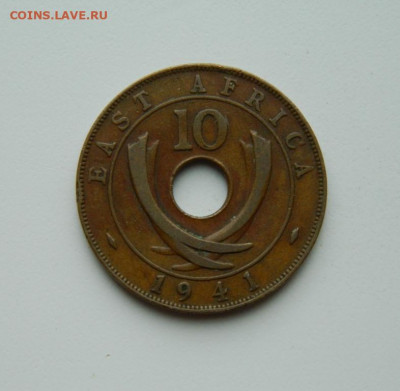 Британская Восточная Африка  10 центов 1941 г. до 08.06.20 - DSCN9918.JPG