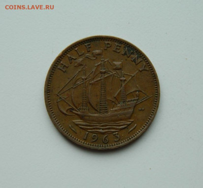 2 пенни 1963 г. (Парусник). до 08.06.20 - DSCN9916.JPG