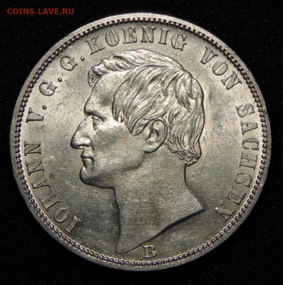 1 талер 1871 г. победный Саксония - SA-1-1871.JPG
