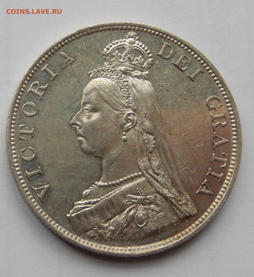 Британия двойной флорин 1887 до 05.06.20 в 22.33 - Двойной а